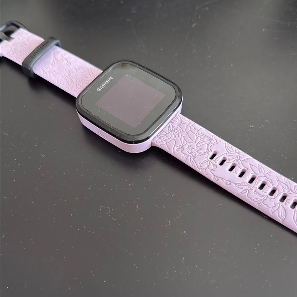 Garmin Purple Smartwatch with Advanced Fitness Tracking